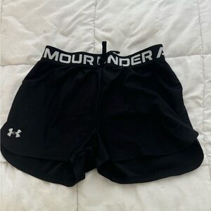 Black Under Armour Athletic Shorts